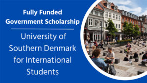 Fully Funded Government Scholarship at the University of Southern Denmark for International Students